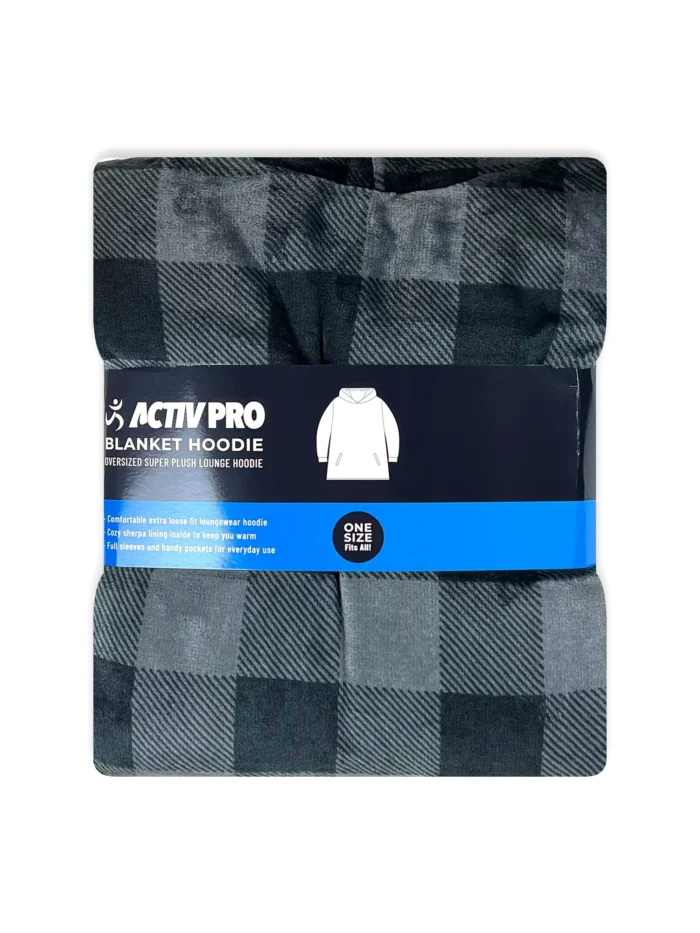 Blanket Hoodie with Sherpa Lining - Image 6