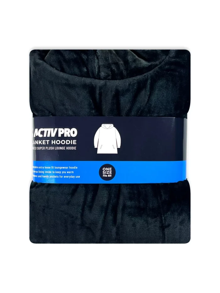 Blanket Hoodie with Sherpa Lining - Image 4