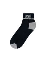 Low Cut Black Cotton Socks (Dozen) - Image 2