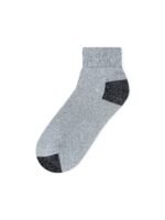 Low Cut Gray Cotton Socks (Dozen) - Image 2