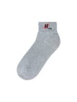 Low Cut Gray Cotton Socks (Dozen) - Image 5