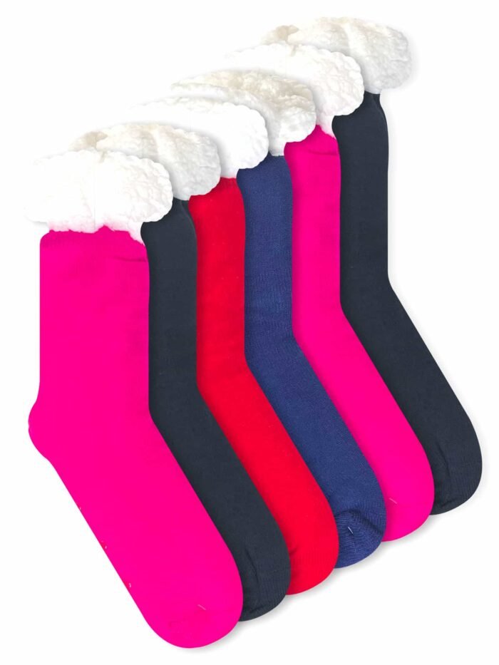 Sherpa-Lined Socks #030 (Dozen) - Image 1