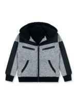 Boys’ Hoodie with Sherpa Lining #5525 - Image 3