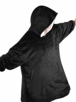 Blanket Hoodie with Sherpa Lining